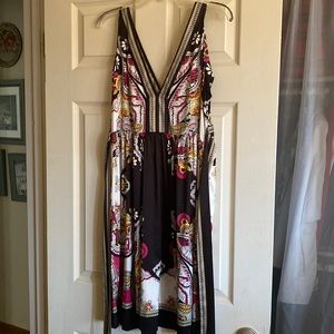 ICE patterned dress in size 14